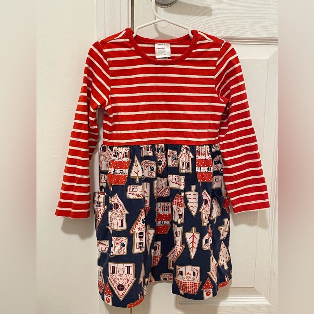 Hanna Andersson Gingerbread House dress